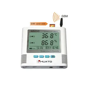 Sms Alarm Temperature Sensor Sound &Light Alarming Data Logger