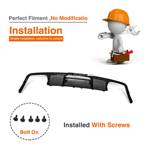 Fiber De carbone Voiture Diffuseur pour Ben z W218 CLS63 <span class=keywords><strong>AMG</strong></span> 15-17 - Product Image 5