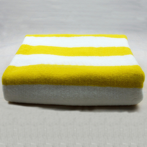Asciugamano da Bagno a Righe Bianche e Nere, 100% Cotone di Alta Qualità, Grandi Teli da <span class=keywords><strong>Mare</strong></span> - Product Image 2