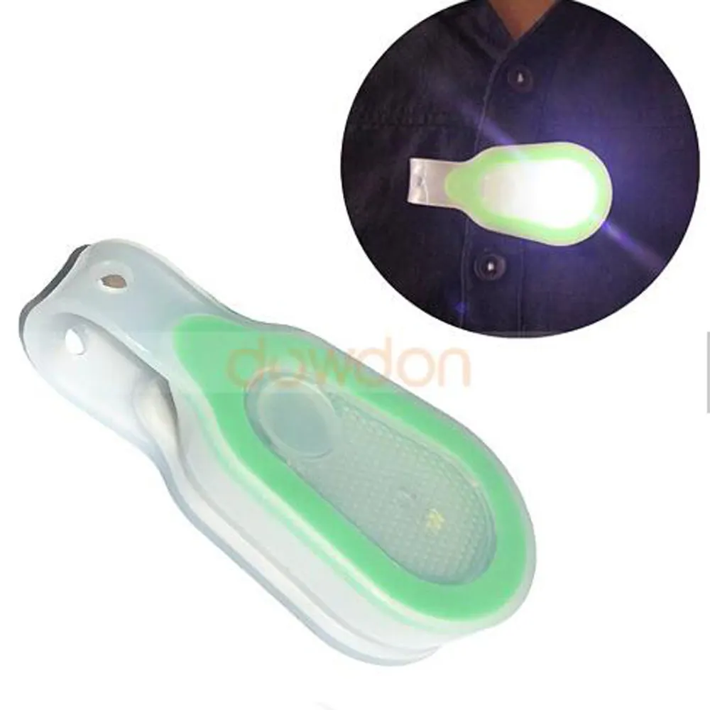 3 modalità LED in Silicone magnete vestiti Clip luce per l'escursionismo corsa Jogging medici infermieri