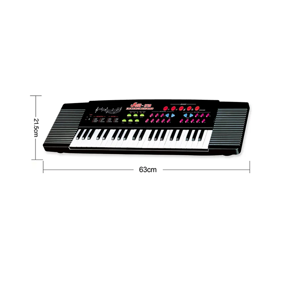 Hotsale lighting toys 61 keys multi-functional music electronic keyboard