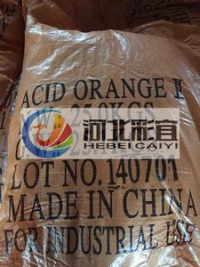 201 <strong>Acid</strong> Orange II <strong>Acid</strong> Orange 7 Paper and Leather Dyestuffs - Product Image 2