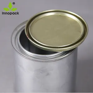 0.5L round iron tinplate tin cans for food canning