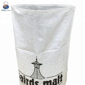 GRS OEM Plástico Reciclado Tejido Misprint Impreso Laminado <span class=keywords><strong>Durable</strong></span> PP Tejido Alimentación Maíz Mariscos Embalaje 25kg Bolsa de polipropileno - Product Image 2