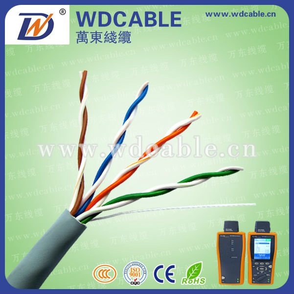 24 awg голой медной усилителя кабель ethernet cat5e кабель