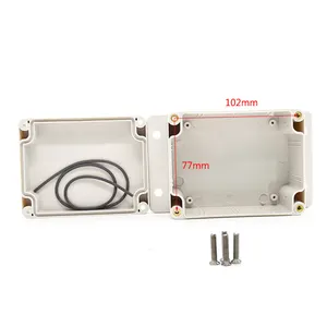 SZOMK Waterproof electrical box pcb protection shell junction box case industrial gray color enclosure 45*100*192mm