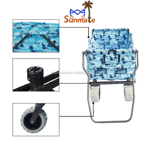 <span class=keywords><strong>Carrito</strong></span> de compras plegable de utilidad carro de transporte hasta 150 libras (resistente al agua lona resistente) - Product Image 6