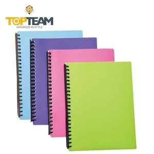 Spiral Spine <strong>Display</strong> Book PP Sheet Presentation <strong>Folder</strong> <strong>A4</strong> 20 Pocket <strong>Display</strong> Book - Product Image 2