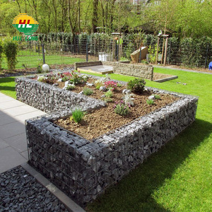 <span class=keywords><strong>Homgeek</strong></span> Mur en Gabion en Acier Galvanisé Grande Capacité de Charge (pierres ne sont pas incluses) Argenté 20 x 20 x 100cm - Product Image 3