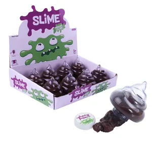 Slime ซัพพลายเออร์ Eco Friendly 110G Poo Slime สำหรับ Joking, Air แห้ง Poop Slime