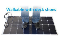 Tuiles solaires flexibles Glory Solar GSS-150W 150W, efficacité 22%, pour voiturette de golf, bateau, yacht - Blanc/Noir Bleu, garantie 12 mois, CE