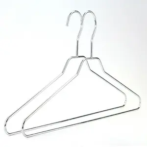 16" Inch Caped Hanger 13guage - Gold/Plain for Dry Cleaners or Home