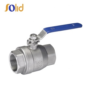 2 PZ <span class=keywords><strong>CF8M</strong></span> e Materiale WCB Avvitato End 1000WOG Valvole a Sfera - Product Image 4