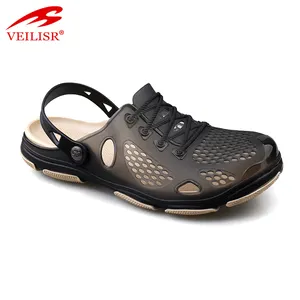 Zuecos de PVC para hombre, sandalias, Zuecos, playa, Verano