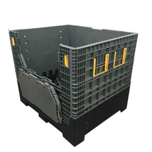 1000kg Plastic bulk containers collapsible plastic pallet containers