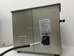 Limpiador ultrasónico profesional de acero inoxidable SUS 304, alta calidad, control Manual, pantalla LED ajustable, potencia de 3L - Product Image 5