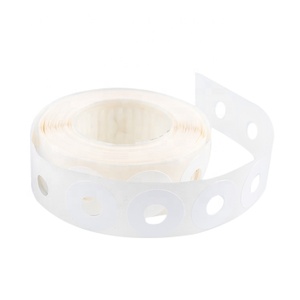 Étiquettes autocollantes rondes avec anneau de renfort, étiquettes adhésives en papier vierge pour cadre <span class=keywords><strong>photo</strong></span> - Product Image 4