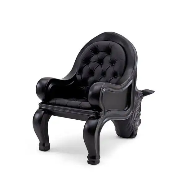 יוקרה העתק מעצב רהיטים מאסימו Riera קרנף <span class=keywords><strong>כיסא</strong></span> ב עור ריפוד