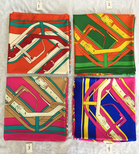 Dupatta-chal de sarga de seda artificial para mujer, pañuelo cuadrado de satén con asa, 140x140cm - Product Image 6