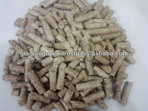 Pellets de alimentación animal DIA 8MM polvo de cáscara de arroz para cerdo ganado caballo uso proteína 18 50kg PP bolsa - Product Image 2