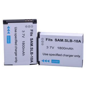 Batería SLB-10A SLB10A para Samsung SL102 SL202 SL420 SL620 SL820 HZ10W HZ15W <span class=keywords><strong>ES55</strong></span> L100 L110 L200 L210 L310W - Product Image 2