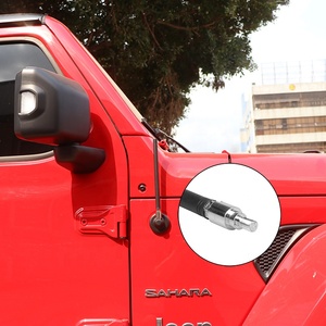 <span class=keywords><strong>Antenne</strong></span> de <span class=keywords><strong>voiture</strong></span> flexible en plastique noir Cartaoo pour accessoires Wrangler JK JL 07-19 - Product Image 5