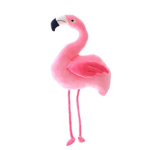 Wholesale stuffed animal cute Flamingo plush toys as children's luxury pillow