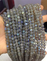 Groothandel Ronde Kraal 8 Mm Edelsteen Losse Kralen Natuurlijke Labradoriet Stenen Kralen Voor Sieraden Maken