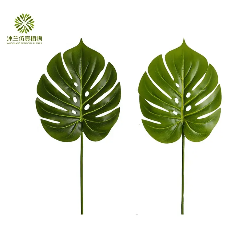 Highly Simulation Artificial Leaves 57cm Hotel Home Garden Ornamental Accessories Plastic Artificial Monsteras Leaves