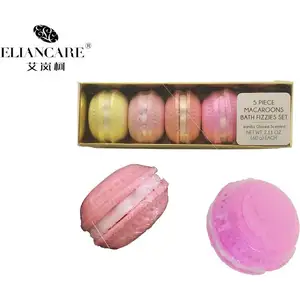 Color Macaroon Bath Fizzer/Bomb OEM Fizzy Bath Bomb