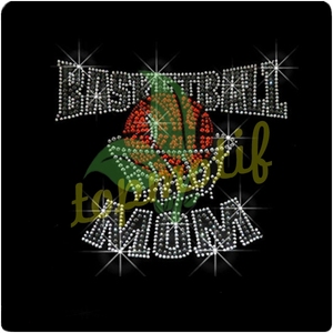 <span class=keywords><strong>nba</strong></span> maman design de transfert de chaleur en gros strass pour le vêtement - Product Image 1