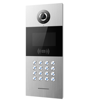 Visiophone numérique anti-vandalisme, interphone vidéo en réseau Ethernet pour la construction, Station de porte
