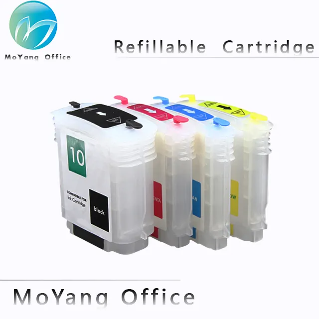 MoYang卸売REFILL INK CARTRIDGE 10 CompatibleためHP designjet 111 Officejet Pro K850 9100 lnkjet 2230プリンタ