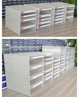 Organizador de escritorio de papelería de estudio de diseño moderno Caja de clasificación de archivos de papel A4
