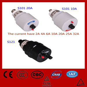 Automatische Schraubsicherung H10A S-<span class=keywords><strong>101</strong></span> Vít Loại Mini Stotz E27 Screw-Loại Miniature <span class=keywords><strong>Circuit</strong></span> Breaker Vít Loại 2A6A25A32A - Product Image 1