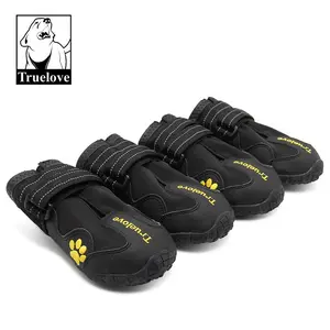 Модная дизайнерская обувь для домашних животных Truelove, обувь для больших собак, зимняя водонепроницаемая обувь для собак