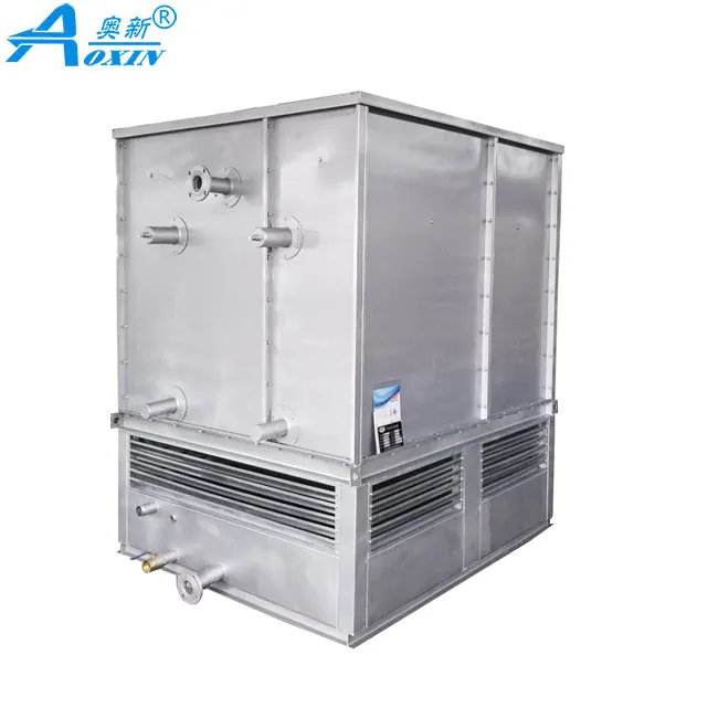 高品質耐食性ZNX楕円管吸引蒸発コンデンサーユニット冷蔵室