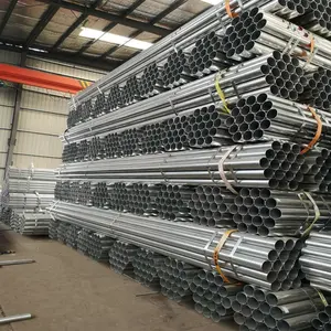 factory direct sale BS 1387/ASTM A 53 seamless steel pipe galvanized steel tueb used for oil and gas pipeline