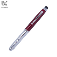 TTX Pena Stylus 4 In 1, Pena Penunjuk Laser Merah Led Multifungsi Sensitif Tinggi, Pena Penunjuk Laser Merah Murah