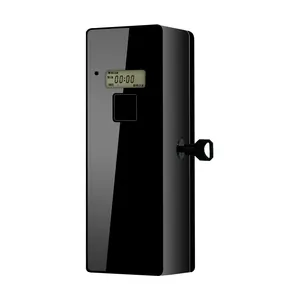 Toilette hotel bar luxury all black deodorante dispenser dispenser automatico di aerosol di profumo per hotel