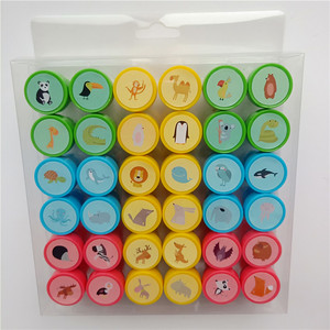 10 adorables sellos <span class=keywords><strong>de</strong></span> animales <span class=keywords><strong>de</strong></span> dibujos animados, cajas <span class=keywords><strong>de</strong></span> sellos <span class=keywords><strong>de</strong></span> plástico autoentintables para niños, alabanza creativa y recompensa para maestros <span class=keywords><strong>de</strong></span> jardín <span class=keywords><strong>de</strong></span> infantes - Product Image 3