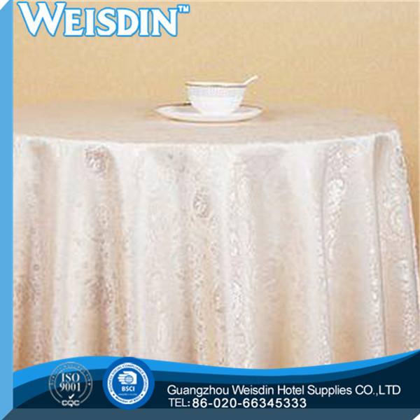 100% rapidemanufacter polyester twill satin rosette de ruban rose superposition de table en tissu