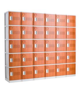 Japanese Wood Grain Color ABS Mini Plastic Locker - Product Image 4