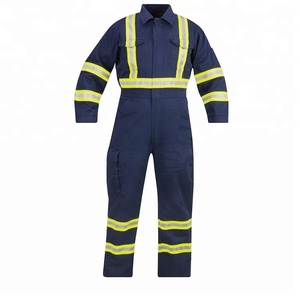 Uniforme de sécurité pour travail, combinaison ignifuge noire, vente en gros, - Product Image 2