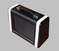 Retro leather BT speaker