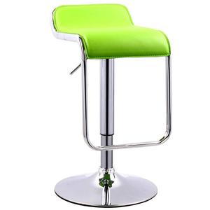 Chaise pivotante avec dossier réglable en <span class=keywords><strong>hauteur</strong></span>, chaise <span class=keywords><strong>de</strong></span> salle à manger en acier inoxydable, cuir PU, réception pour cuisine, salle à manger - Product Image 4