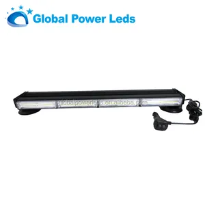 Double sides LED COB truck working light bar 80W barra luminosa di emergenza Led strobe beacon lamp