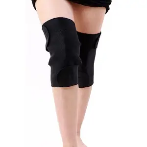 Neoprene tormalina riscaldata ginocchiere supporto del ginocchio magnetico/ginocchio brace cintura