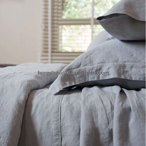 Toàn Bộ 100% Bộ Giường Linen Pháp, Tấm Trải Giường Bằng Đá Đã Giặt, Tấm Lanh - Product Image 5
