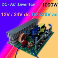 Tinh Khiết Sine Wave Sóng ~ 12V Đến 220V / 24V Đến 220V ( 180-230V ) 1000W MAX ~ DC Để AC Inverter Board Mạch/Năng Lượng Mặt Trời Chuyển Đổi Hội Đồng Quản Trị